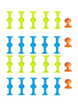 گجت، فیجت و سرگرمی اسپینر 24-Piece Silicone Stress Sensory Toy Set 