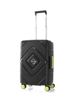 چمدان و ساک مسافرتی چمدان تک Trigard Spinner Luggage Trolley Black 