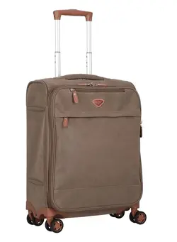 چمدان و ساک مسافرتی چمدان تک New Uppsala Soft Expandable Cabin Trolley 55cm Clay 