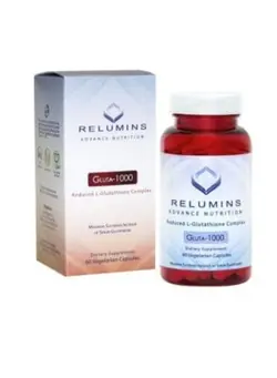 مکمل‌های ورزشی آمینو اسید Gluta 1000mg Reduced Glutathione Skin Brightening - 60 Caps