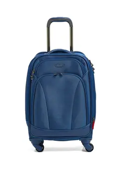 چمدان و ساک مسافرتی چمدان تک Softside Cabin Luggage Trolley Royal Blue 