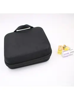 زیبایی و آرایش سایر 30 Grid Essential Oil Storage Bag Essential Oil Bottle Storage Finishing Bag Essential Oil Box Carrying Bag Black 