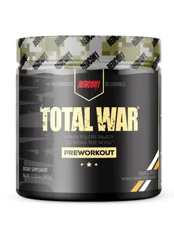 مکمل‌های ورزشی قبل از تمرین Total War Pre Workout Orange Crush 30 Servings 441g