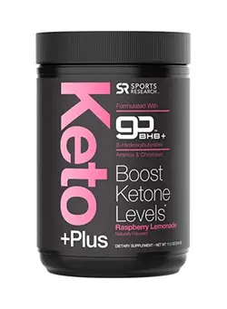 مکمل‌های ورزشی تنقلات و نوشیدنی‌های ورزشی Keto Plus Dietary Supplement - Raspberry Lemonade