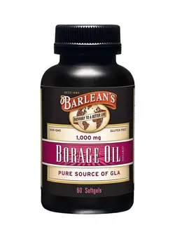 مکمل‌های تقویتی و تنظیمی گیاهی Borage Oil Capsules - 60 Softgels
