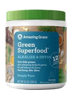مکمل‌های تقویتی و تنظیمی گیاهی Green Superfood Simply Pure