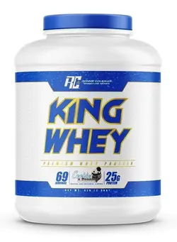 مکمل‌های ورزشی پروتئین RC King Whey Cookies & Cream 69 Servings