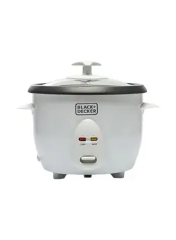 پلوپز، زودپز و آرام‌پز پلوپز Non Stick Rice Cocker 1 L 400 W RC1050-B5 White/Black 