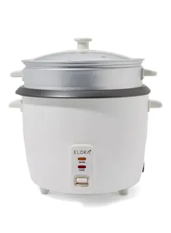 پلوپز، زودپز و آرام‌پز پلوپز Automatic Rice Cooker 2.2L EL-18-HA-2252 White 