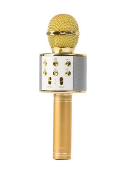 میکروفون سایر Portable Wireless Microphone With Compact Loudspeaker 4460800182 Gold/Silver 
