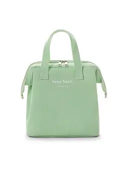 چمدان و ساک مسافرتی کیف مسافرتی Insulated Cooler Bag Portable Thermal Lunch Bag Storage Bag Handbag for Shopping Work School Picnic Camping BBQ Green 