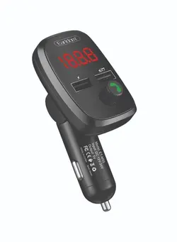 تجهیزات صوتی  قابل حمل سایر EARLDOM - m59 - Bluetooth Car Kit Wireless Hands-Free FM Transmitter , MP3 Player With Dual 2.4 A USB Charging , Support USB-SD-in And  BT Radio Receiver  , USB Charger , Calling , Multifunction Mp3 