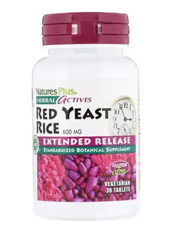 مکمل‌های تقویتی و تنظیمی گیاهی Herbal Actives Red Yeast Rice - 30 Tablets