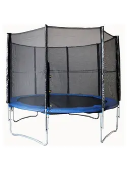 بازی‌های فضای باز و تجهیزات پارک ترامپولین Trampoline With Safety Net 6feet 