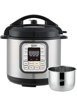 پلوپز، زودپز و آرام‌پز زودپز WTR-7008 1500W 7L Multifunctional Stainless Steel Electric Pressure Cooker Rice Cooker Yogurt Cake Maker Steamer and Warmer 