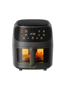 سرخ‌کن سرخ‌کن بدون روغن Silver Crest Air Fryer with LED Touch Screen And Rapid Air Convection Technology, 8L,2400W 