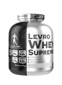 مکمل‌های ورزشی پروتئین Levro Whey Supreme, Chocolate Flavour, 2kg