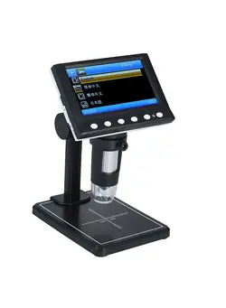 دوربین فیلم‌برداری و عکاسی تلسکوپ و میکروسکوپ Digital Microscope 4.3-inch 1000X Magnification LCD Microscope Portable Microscope Video Camera Microscope with 8 Adjustable LED Light 4.3 