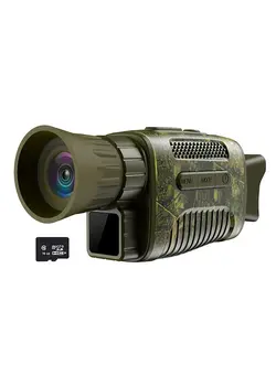 دوربین فیلم‌برداری و عکاسی تلسکوپ و میکروسکوپ 1080P Portable Night-Visions Device Day Night Use Photo Taking Video Recording 4X Digital Zoom Monocular Scope 5MP 8MP 12MP Photo Resolution 
