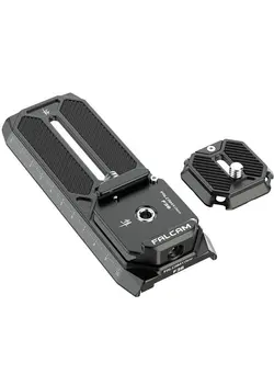 لوازم جانبی فیلم‌برداری و عکاسی اکسسوری حرفه‌ای FALCAM F38 Camera Quick Release System with 38mm Anti-Deflection QR Plate for DJI Ronin-S, DJI RS2, DJI RSC2, Support The Standard Lens Support Frame 