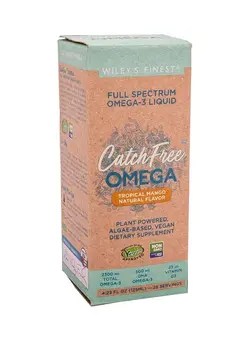 ویتامین‌های خوراکی مکمل‌های سلامت قلب Catch Free Omega 3 Liquid 125ML