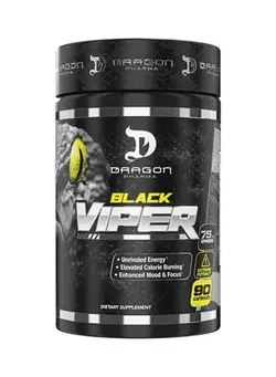مکمل‌های ورزشی ارموژنیک 90-Piece Black Viper Capsules