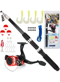 ماهیگیری چوب ماهیگیری 33-Piece Fishing Gear Set 