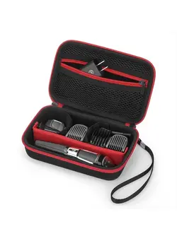 مردانه مراقبت از ریش و سبیل Case for Philips Norelco Multigroom Series 3000/5000, MG3750/MG5750/49 Beard Trimmer & Attachments, Travel Storage Bag Hard Case Organizer (Series 3000/5000) 