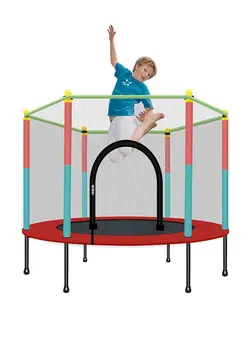 بازی‌های فضای باز و تجهیزات پارک ترامپولین Kids Bouncer Baby Jumper Indoor Trampoline Children Bouncers With Guardrail Fitness Adult 