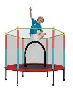 بازی‌های فضای باز و تجهیزات پارک ترامپولین Kids Bouncer Baby Jumper Indoor Trampoline Baby Children Bouncers with Guardrail Fitness Adult Trampoline Kid Jumpers 