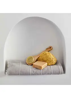 حوله حوله حمام Karaca Home 4 Element Stone 100% Cotton Towel Air 50X90 Cm 