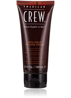 لوازم و مواد فرم‌دهی مو کرم و ژل Men Hair Styling Cream By American Crew Like Hair Gel With Firm Hold With Low Shine 3.3 Fl Oz 