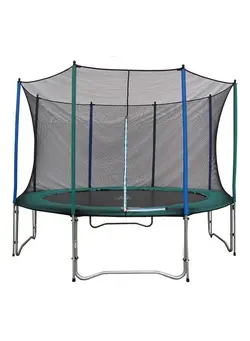 بازی‌های فضای باز و تجهیزات پارک ترامپولین Trampoline Jump And Play 12feet 