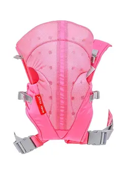 لوازم حمل آغوش 2-In-1 Baby Carrier - Pink/Grey 