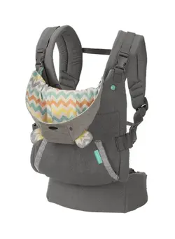 لوازم حمل آغوش Cuddle Up Ergonomic Hoodie Baby Carrier With Removable Canopy, Grey - IN005331 