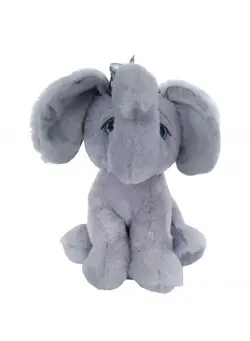 عروسک پارچه‌ای و مخملی حیوانات و شخصیت‌های کارتونی Lash'z Gloria, the Elephant- 30cm 