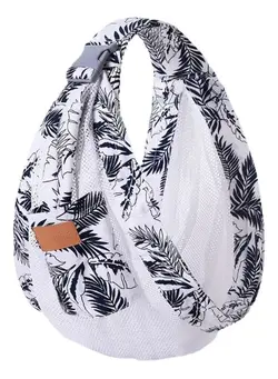 لوازم حمل آغوش Baby Carrier Wrap,Baby Holder Straps Hands Free Ergonomic Wrap Carriers Toddler Portable Convertible Front and Back Backpack Multi-Functional Babies Sling 21kg 