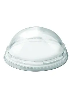 قاشق و چنگال ست قاشق و چنگال Clear Dome Lid For Icecream Cup  l Plastic - 1000 Pieces Transparent 177ml 