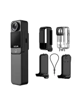 دوربین مدار بسته سایر SJCAM C300 4K 30FPS Mini Action Camera 5G/2.4G WiFi Sports Camera Dual Touch Control Screens