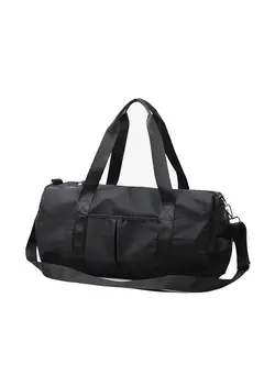 چمدان و ساک مسافرتی ساک مسافرتی Casual Solid Pattern Travel Duffle Bag Black 