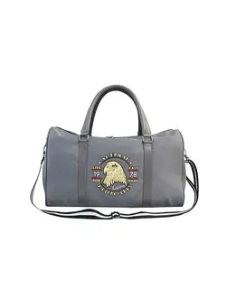چمدان و ساک مسافرتی ساک مسافرتی Light Weight Leather Duffel Bag Grey 