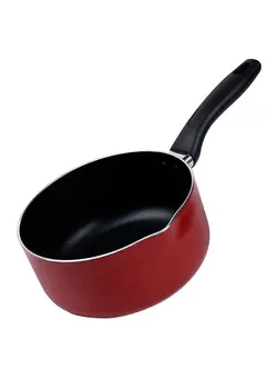 ظروف و لوازم پخت غذا شیرجوش Bechoware 2 Litre Durable Nonstick Coated Aluminium Milk Pan Saucepan 18cm - Red 
