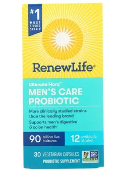 ویتامین و ساپلیمنت دمنوش و مکمل‌های گیاهی RENEW LIFE Ultimate Flora Men's Care Probiotic, 30 CT