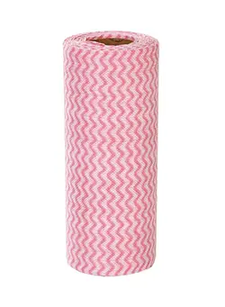 ظروف و تجهیزات آشپزخانه اکسسوری و تجهیزات آماده سازی Non-Woven Wiping  Dish Cloth Pink 19 cm 
