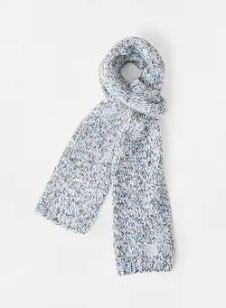 لباس بافت و شال گردن Knit Scarf Grey 