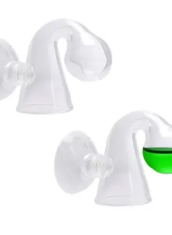 دوربین فیلم‌برداری و عکاسی تلسکوپ و میکروسکوپ 2 Pack CO2 Drop Checker, Aquarium CO2 Tester Monitor CO2 Glass Drop Checker Aquarium CO2 Detector for Planted Fish Tank