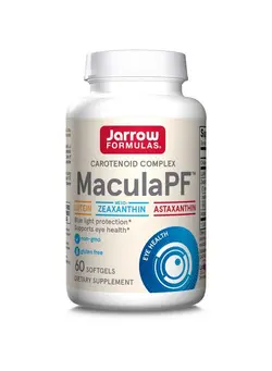 ویتامین و ساپلیمنت مکمل‌های گوارشی Maculapf 60 Softgels Blue Light Protection Supplement Supports Eye Health & The Eyes’ Maculae Includes Three Key Antioxidant Carotenoids 60 Servings