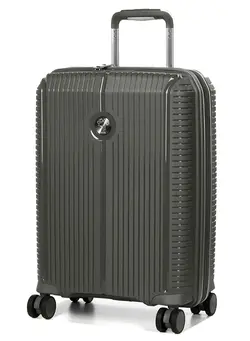 چمدان و ساک مسافرتی چمدان تک Sondo Hard Expandable Cabin Luggage Trolley 55cm Olive Green 