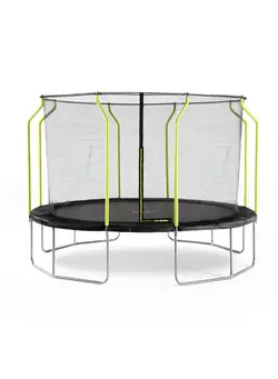 بازی‌های فضای باز و تجهیزات پارک ترامپولین Outdoor Trampoline With Enclosure 12feet 