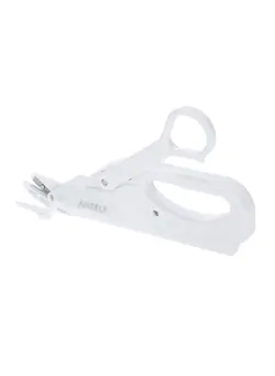چرخ خیاطی چرخ خیاطی دستی Handheld Multipurpose Electric Scissor White 23x12.3x3centimeter 
